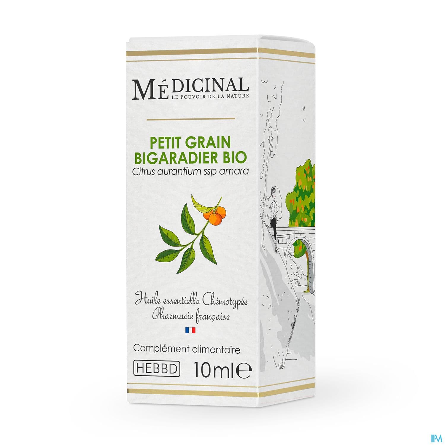 Medicinal Huile Essentielle Petit Grain Bigaradier Bio 10ml