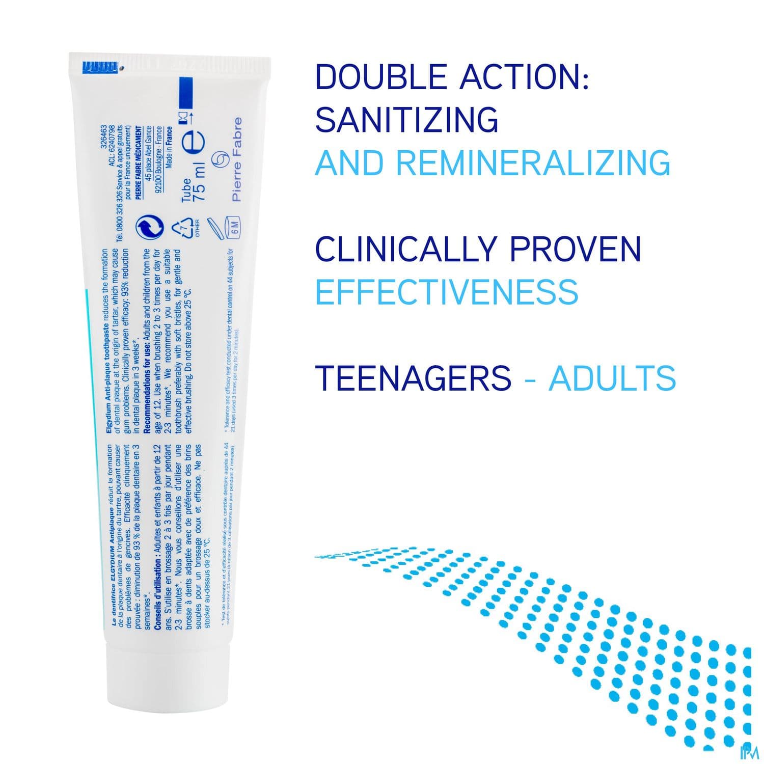 ELGYDIUM DENT ANTIPLAQ 75ML