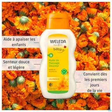 WELEDA SOINS BB Hle mass douceur Fl/200ml