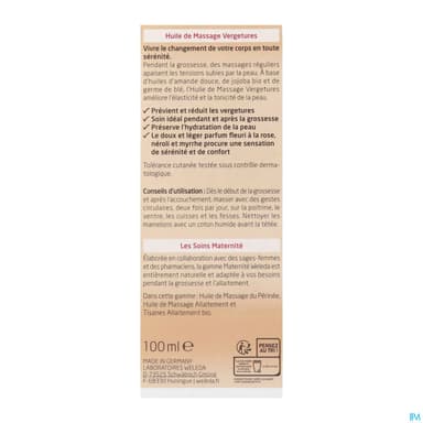 WELEDA HLE MASSAGE VERGET 100MLX2