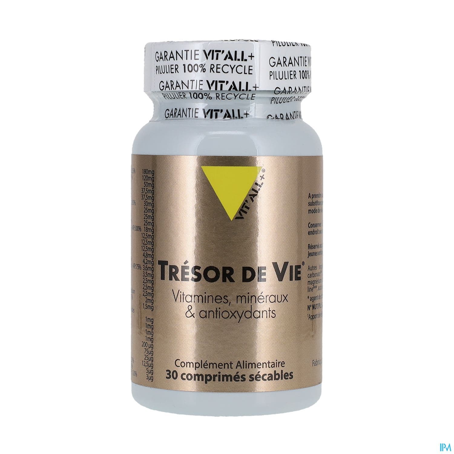 VIT ALL+ TRESOR DE VIE CPR 30 — Pharmacie Monge