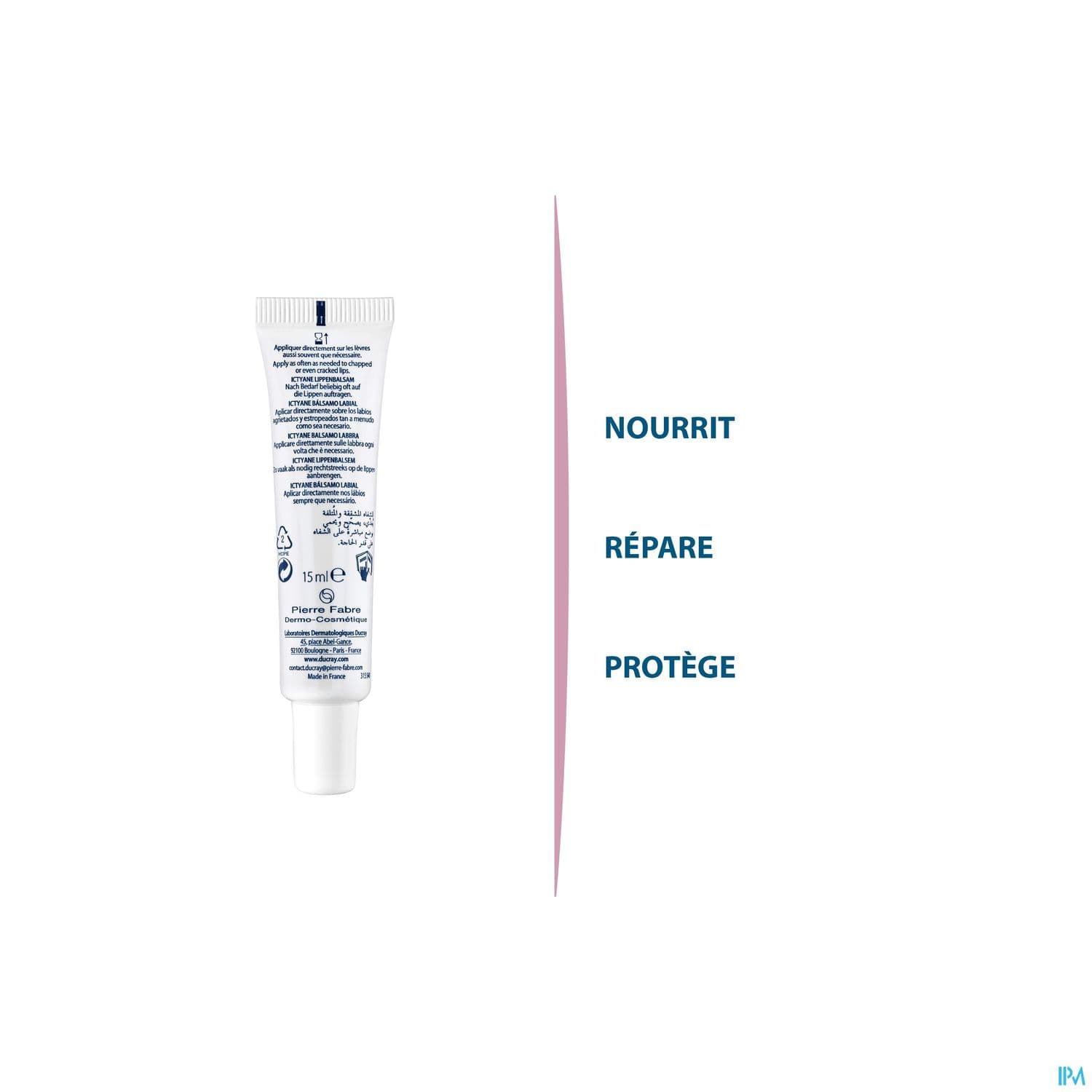 Ducray Ictyane Baume Levres 15ml