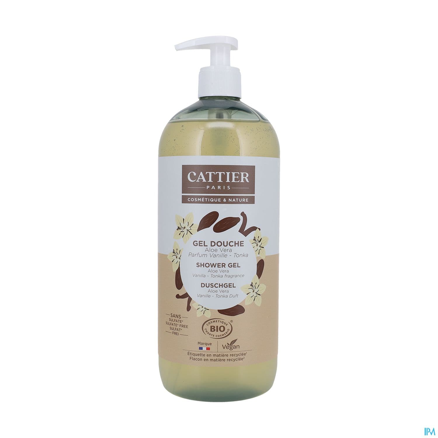 CATTIER GEL DCH S/SULF VAN TONKA1L — Pharmacie Capucins  Pharma