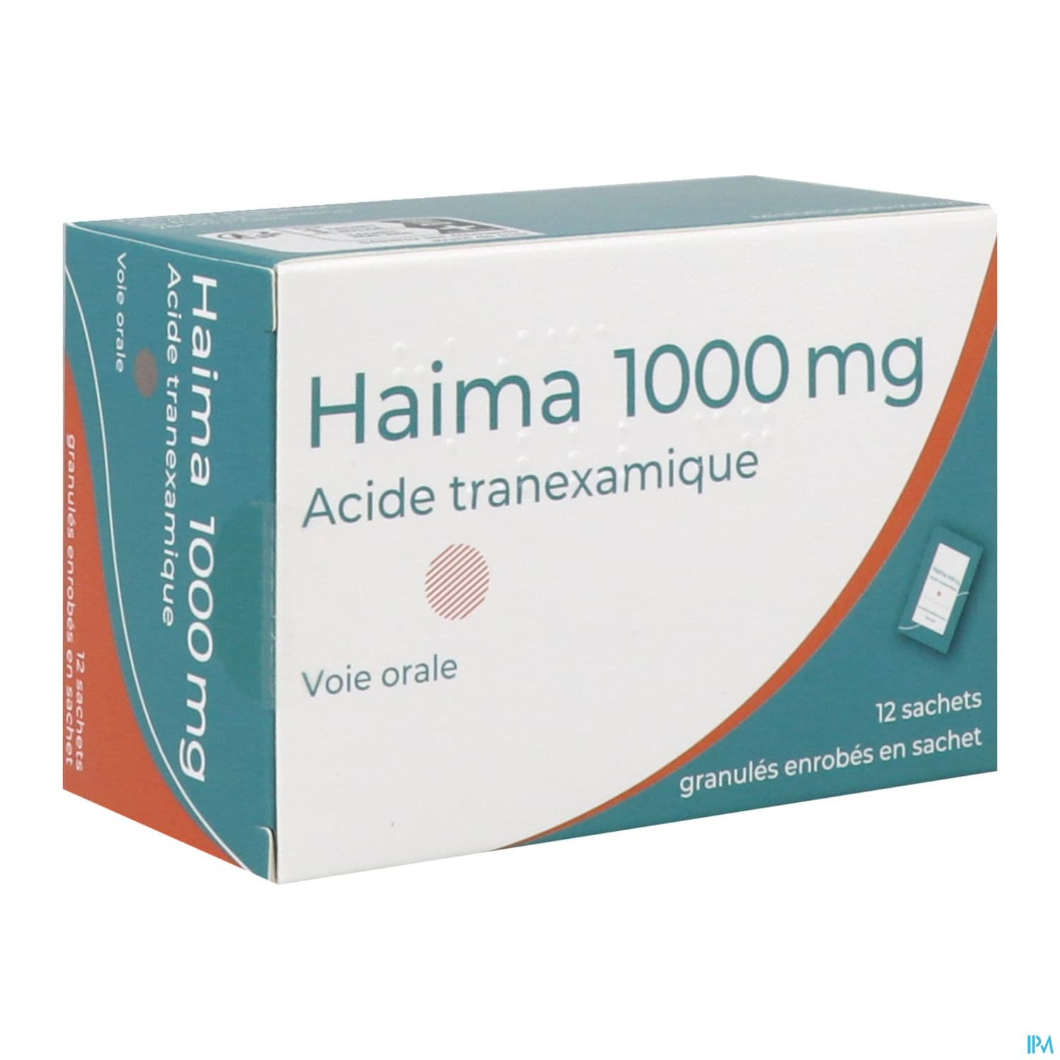 Haima 1000mg Granules Enrobes En Sachet 12