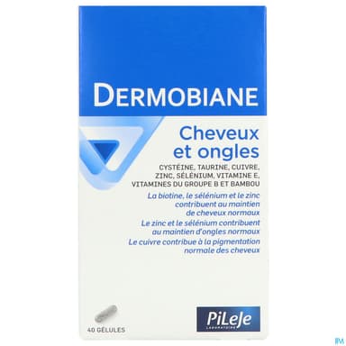 DERMOBIANE CHEVEUX ET ONGLES Gél B/40