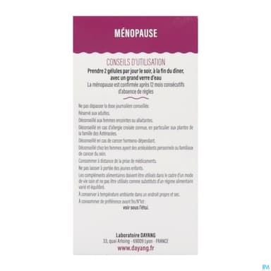 DAYANG MENOPAUSE GELULE 60