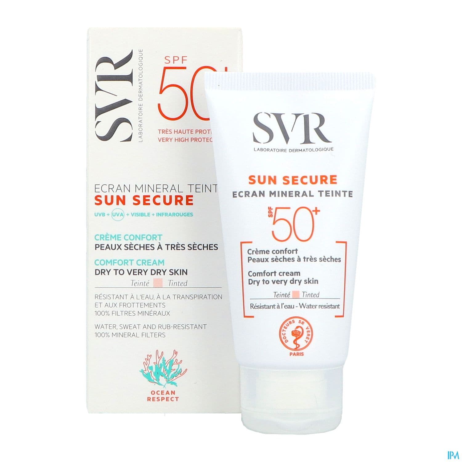 SVR SUN SECURE MINER TEINT 50+ PS