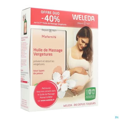 WELEDA HLE MASSAGE VERGET 100MLX2