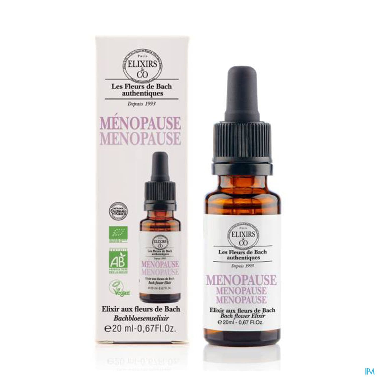 Elixirs Co Les Fleurs De Bach Menopause Bio Gouttes 20ml
