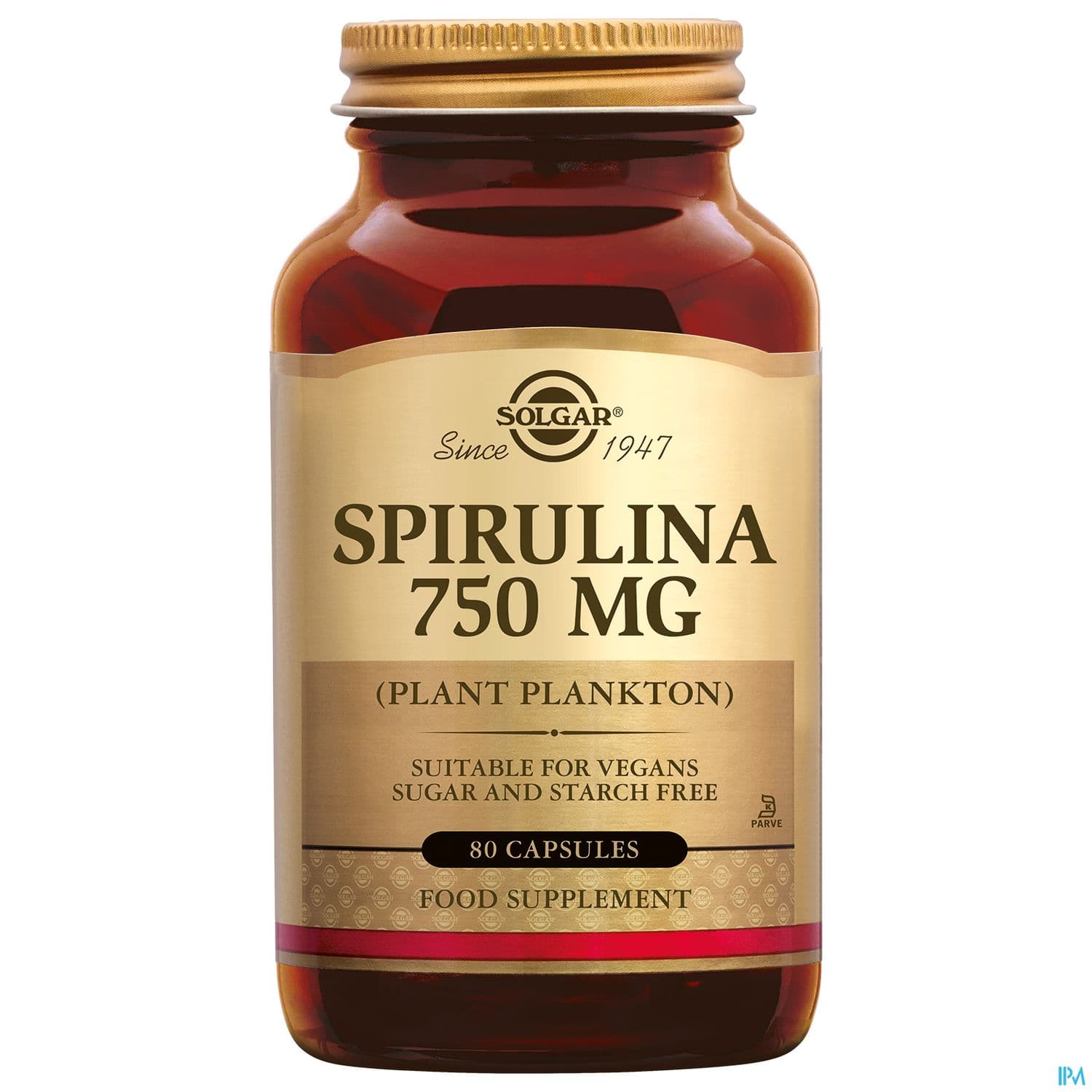 Solgar Spiruline Hawai 750mg Comprime 100