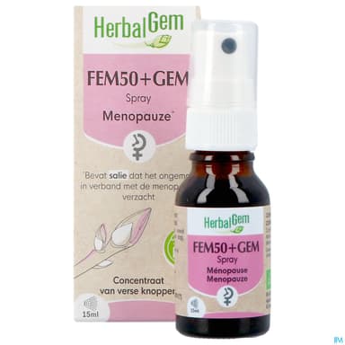 HERBALGEM FEM50+GEM BIO 15ML