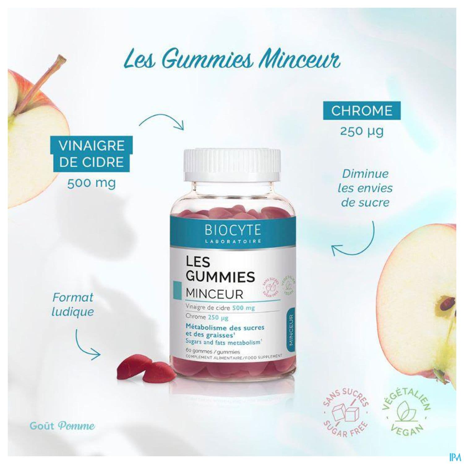 BIOCYTE LES GUMMIES MINCEUR 60
