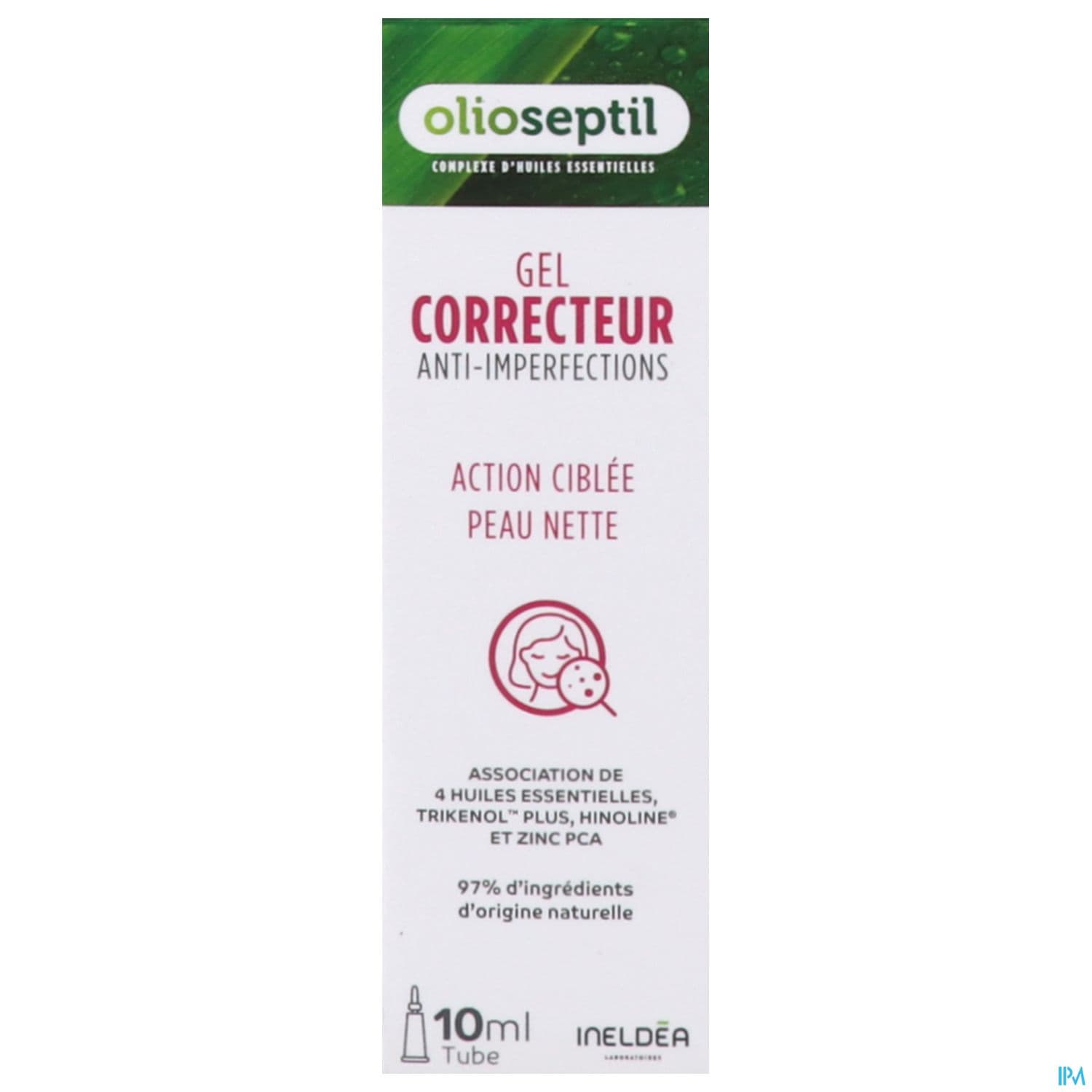 OLIOSEPTIL GEL CORRECT A/IMP 10ML