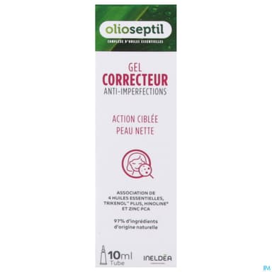 OLIOSEPTIL GEL CORRECT A/IMP 10ML