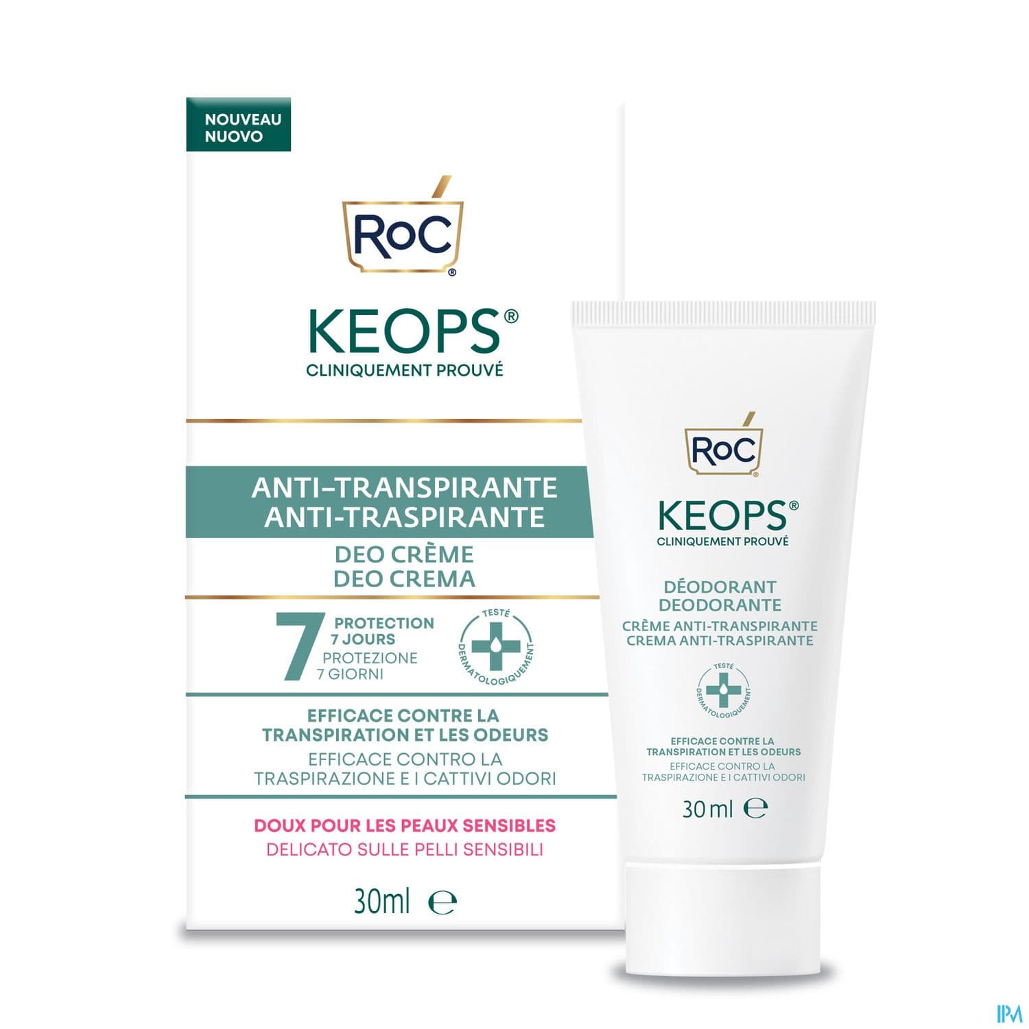 Roc Keops Deodorant Creme 30ml
