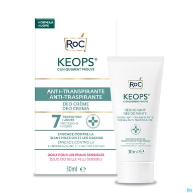 Roc Keops Deodorant Creme 30ml
