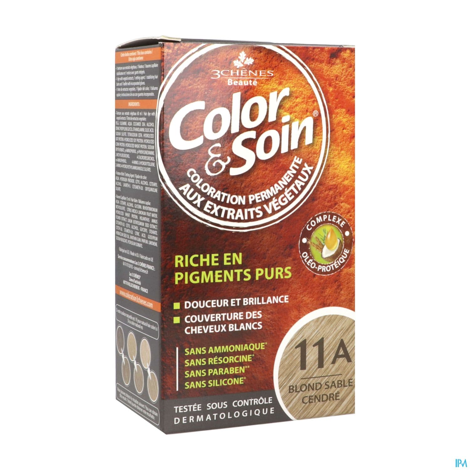 3 CHENES COLOR/SOIN BL SAB CEND11A