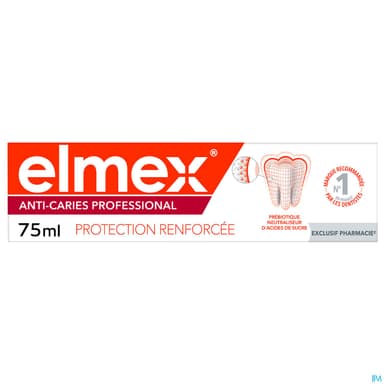 Dentifrice Elmex® Anti-caries Professional™ Tube 75ml