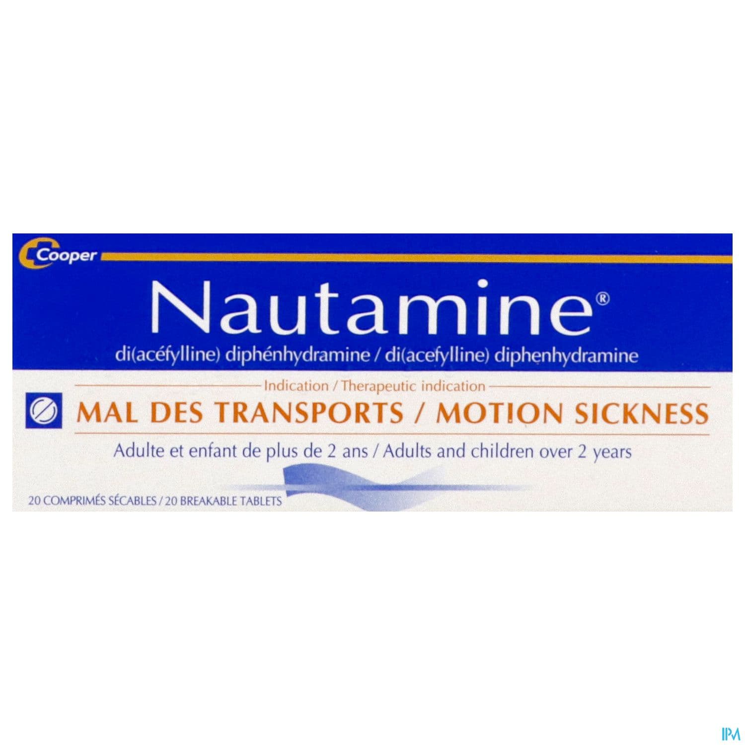 Nautamine Comprime Secable 20