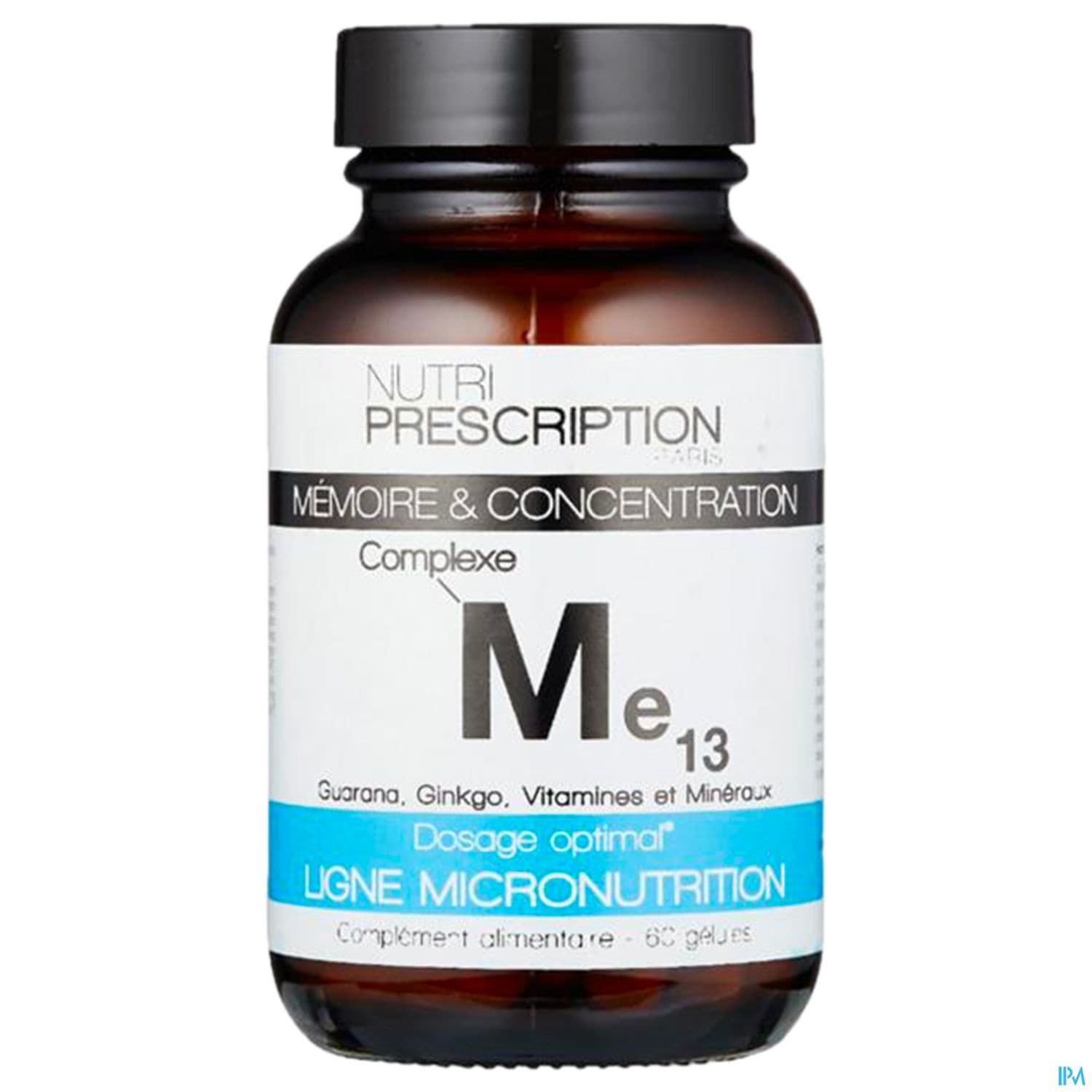 Nutriprescription Me13 Memoire Concentration Gelule 60