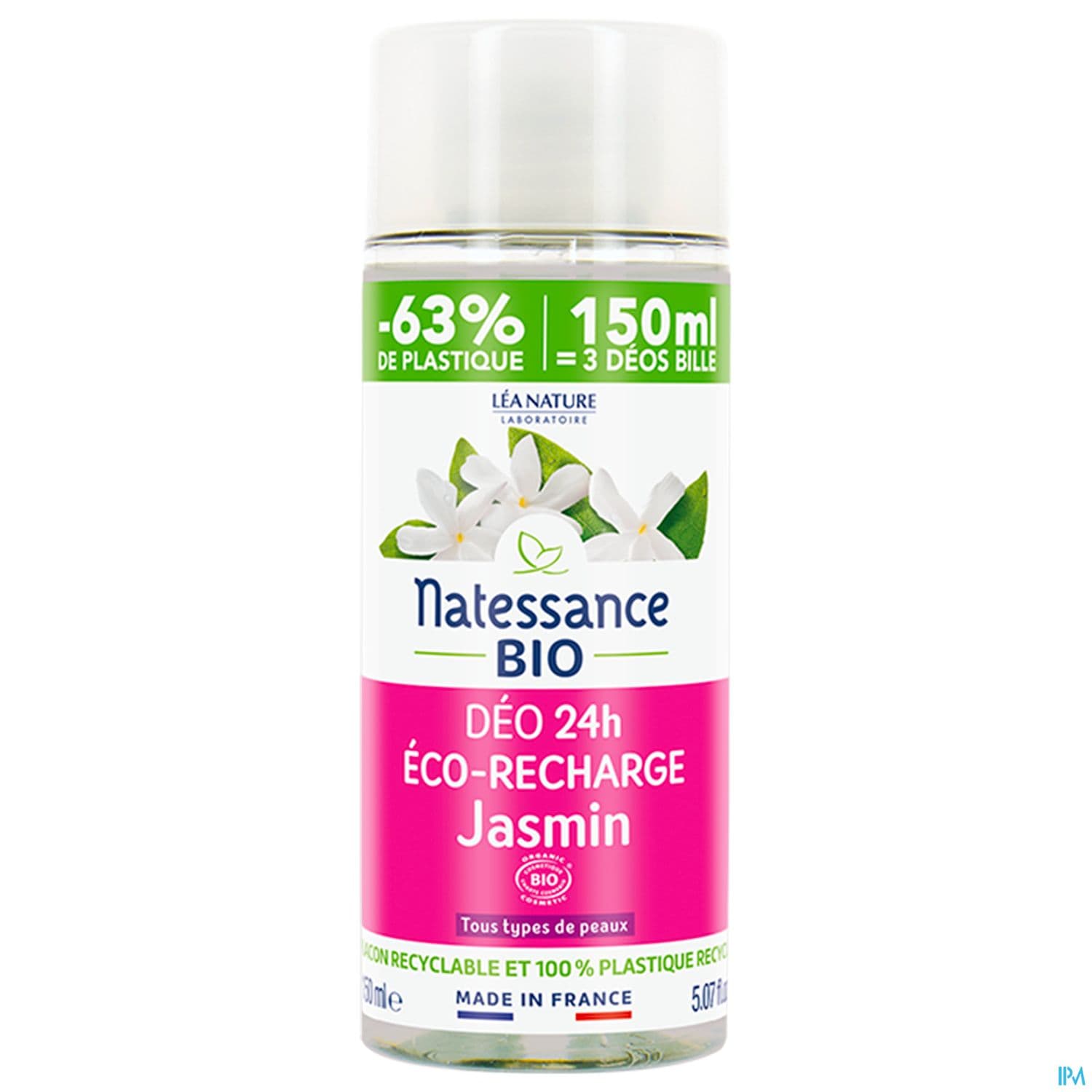 NATESSANCE BIO DEO RECH JASM 50ML