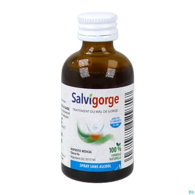 SALVIGORGE SPR S/ALCOOL 30ML