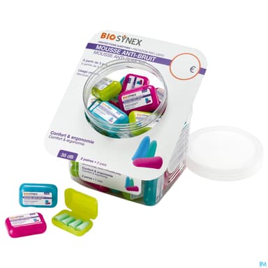 BIOSYNEX PROT AUDITIV MOUSSE 2PAIR