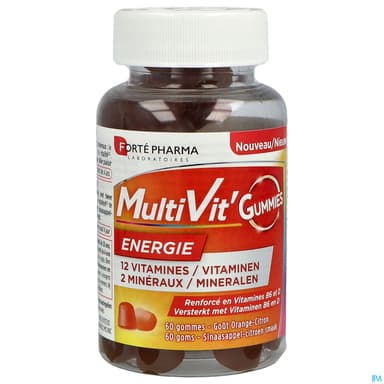MULTIVIT'GUMMIES ENERGIE GOM 60