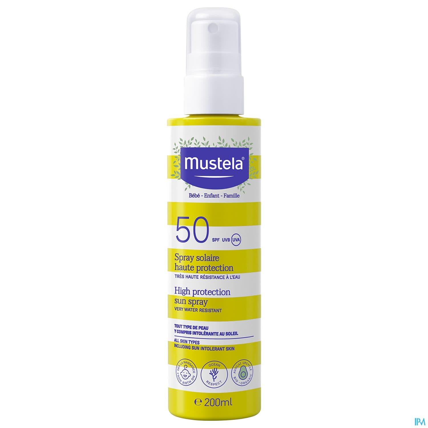 MUSTELA SOLAIRE SPRAY SPF50 200ML
