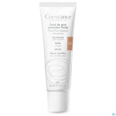 Avene Couvrance Fdt Correct. Fluide 3 Sable 30ml
