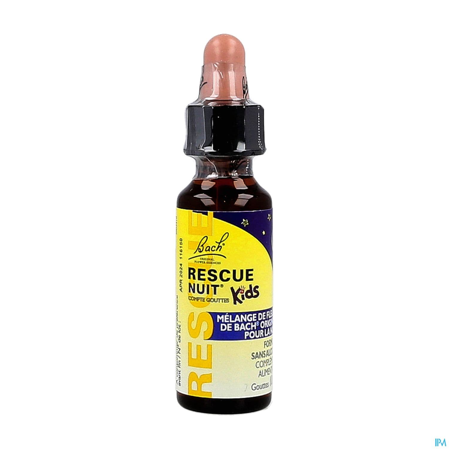 Rescue Bach Nuit Kids Compte Gouttes 10ml