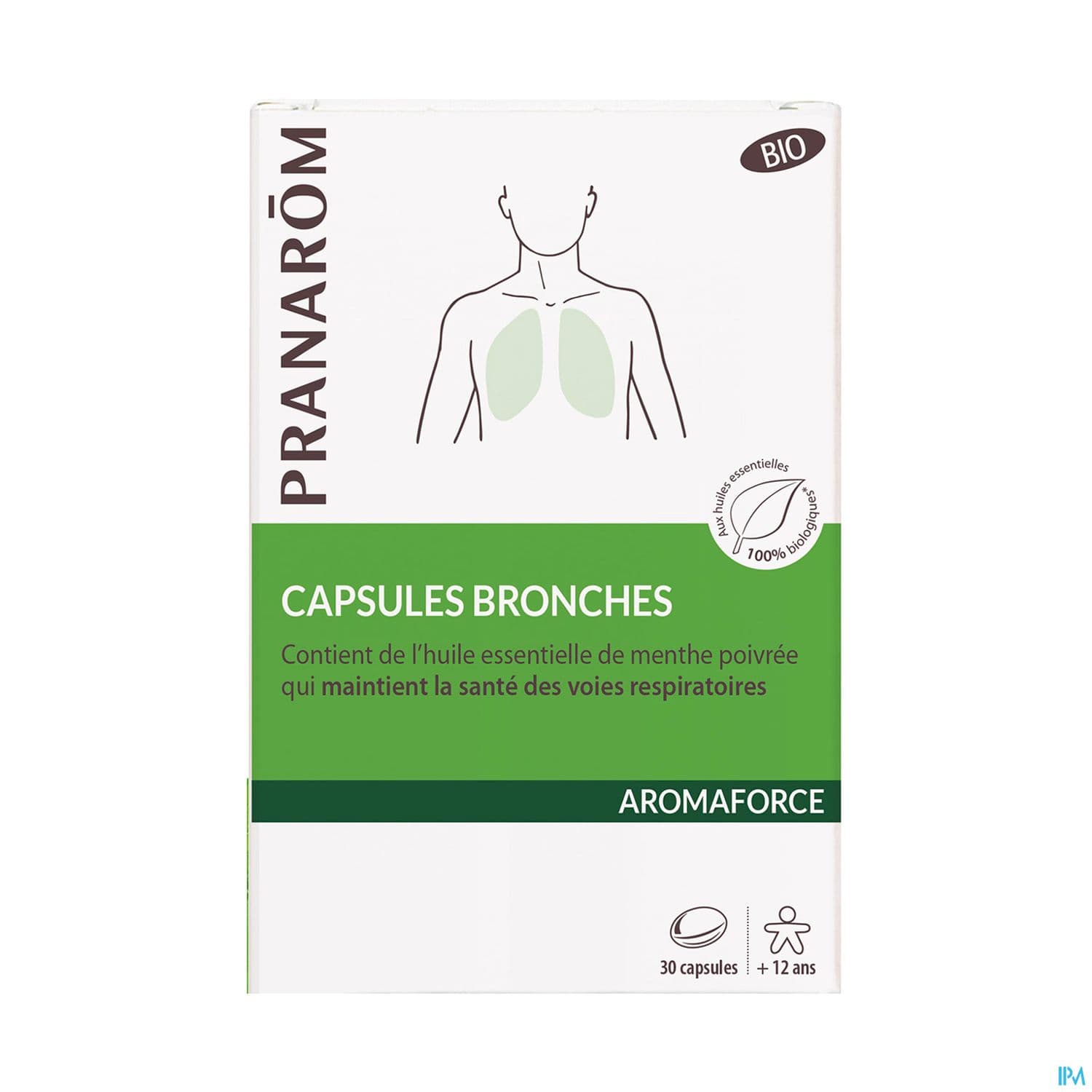 Pranarom Aromaforce Bronches Eubiarom Bio Capsule 30