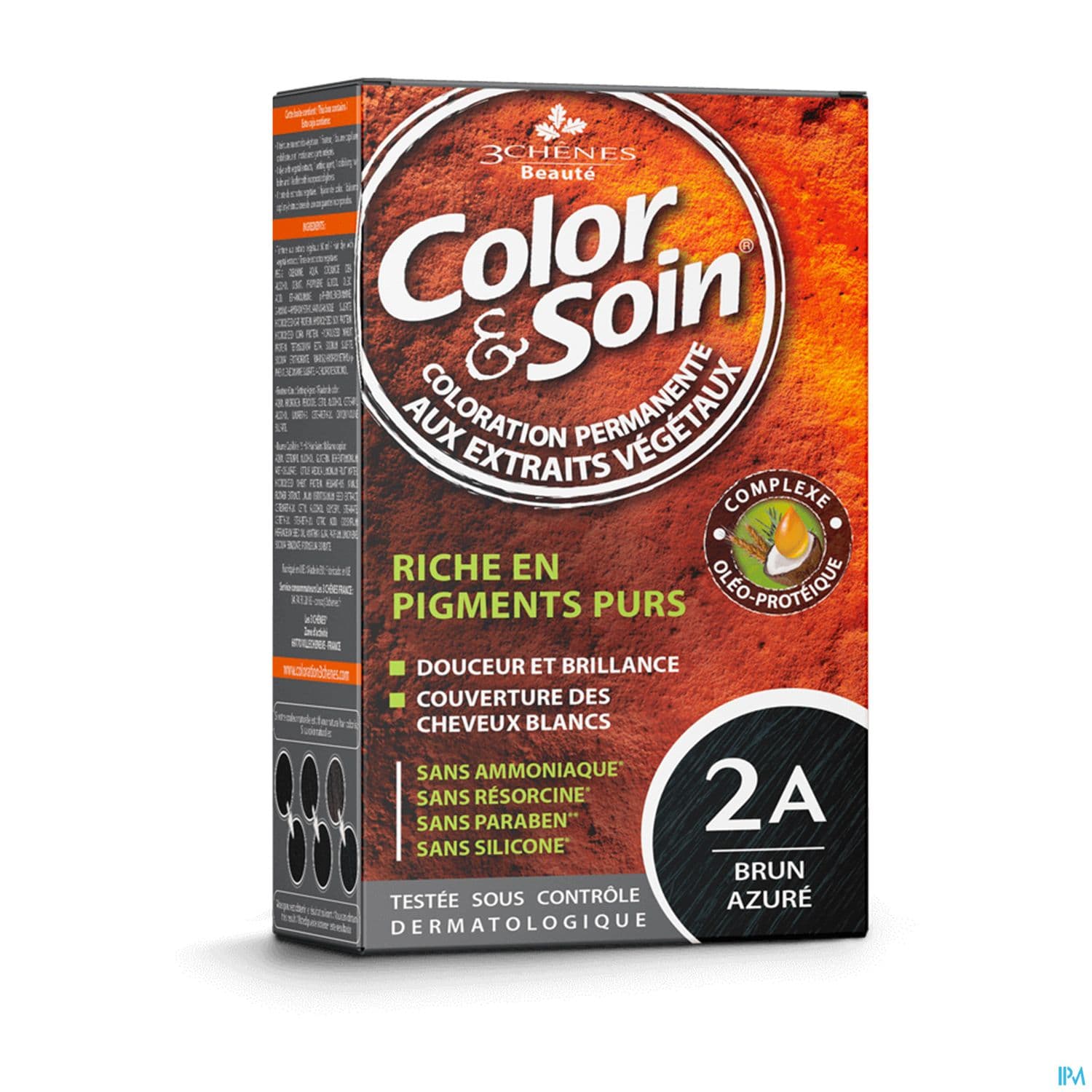 3 CHENES COLOR/SOIN BRUN AZUR 2A