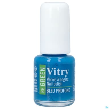 Vitry Be Green Vernis Ongles Bleu Profond 6ml