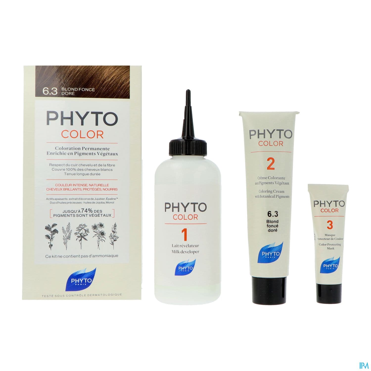 PHYTO COLOR 6,3 BLOND FONCE DORE