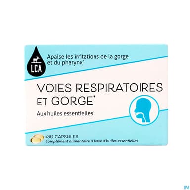 LCA VOIES RESPIRATOIR&GORG CAPS30
