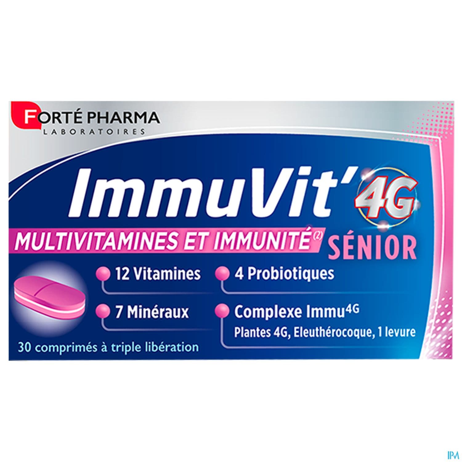 Forte Pharma Immuvit' 4g Senior Comprime 30