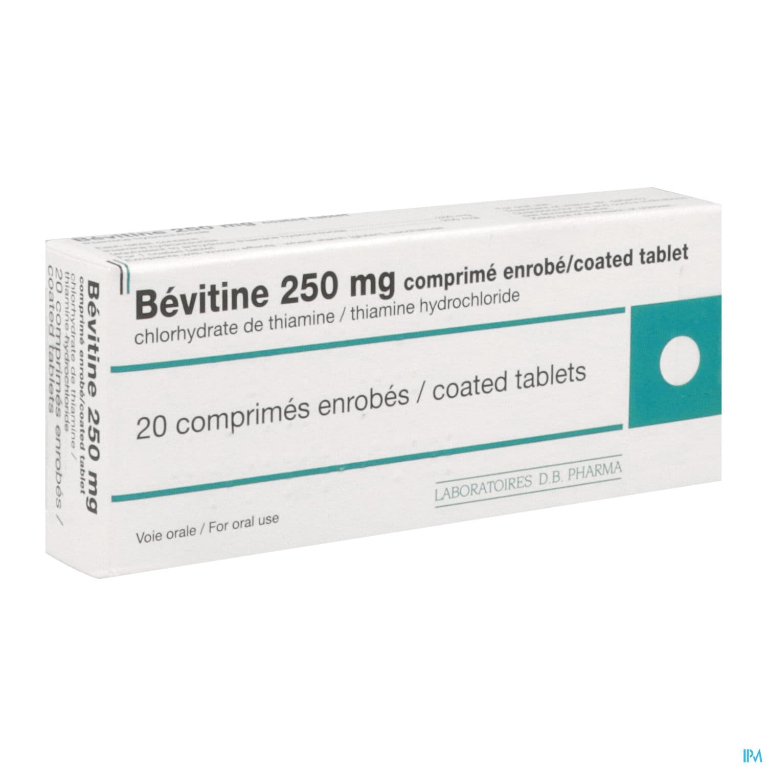 Bevitine 250mg Comprime 20