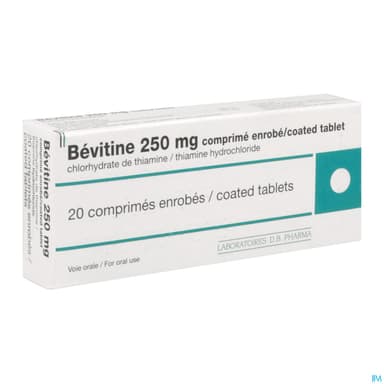 Bevitine 250mg Comprime 20