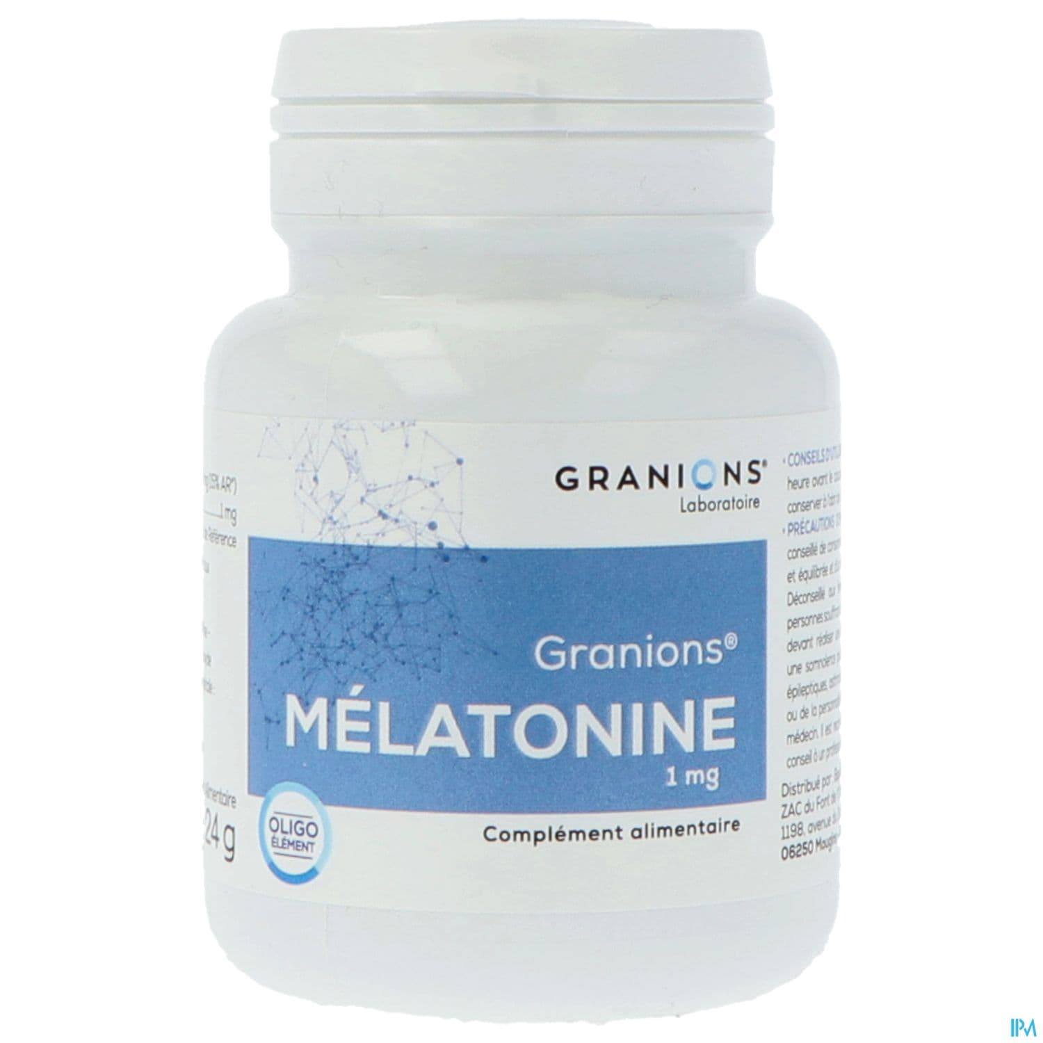 GRANIONS MELATONINE 1MG GELUL 60