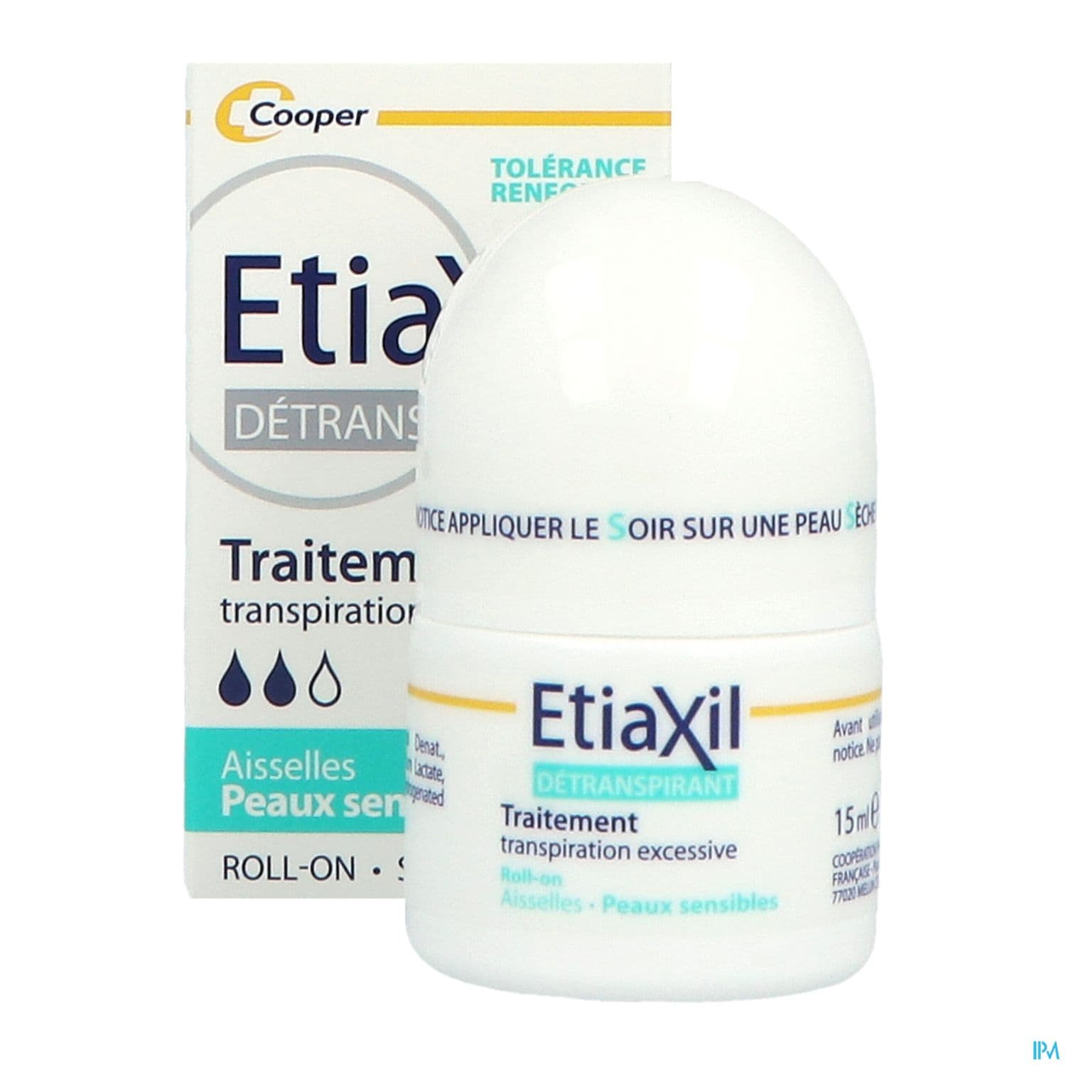 ETIAXIL DETRANSP P/SENS BILLE 15ML