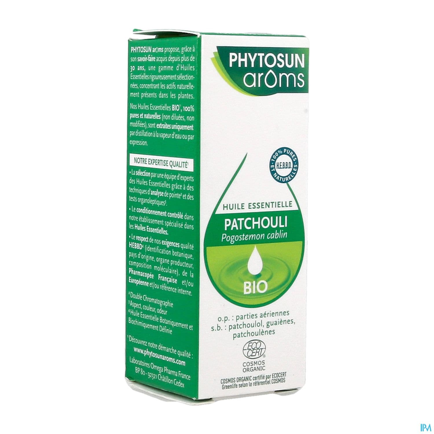 Phytosun Aroms Huile Essentielle Patchouli Bio 5ml