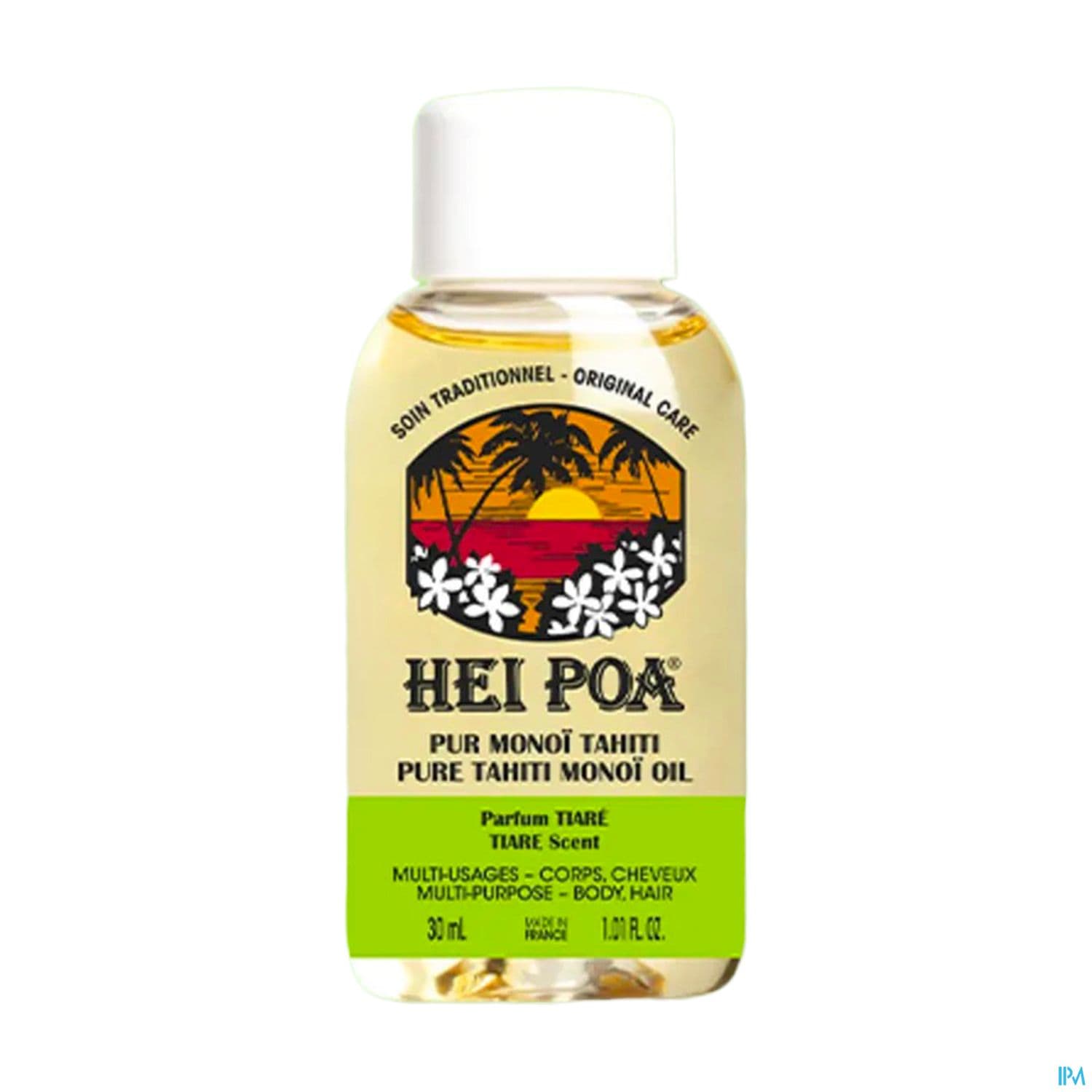 HEIPOA MONOI PUR TIARE 30ML — Pharmacie Jeanne D'Arc
