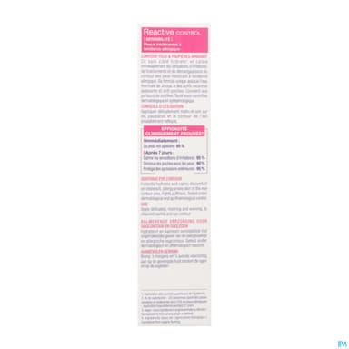JONZAC REAC CONTROL YEUX PAUP 15ML