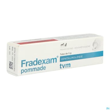 Fradexam Pommade Ophtalmique Chien Chat 5g