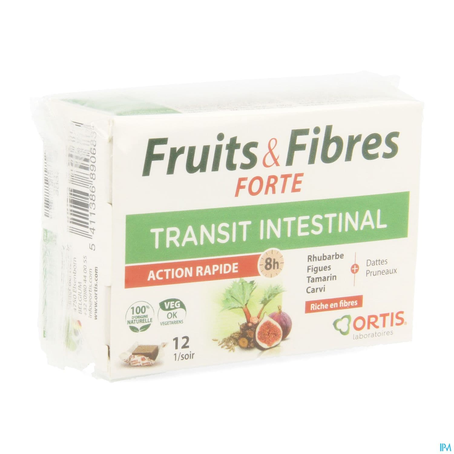 ORTIS FRUIT/FIB TRANS FORTE CUB12