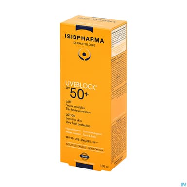 UVEBLOCK SOL SPF50+ LAIT 100ML