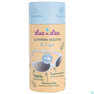 Luc Et Lea Lunette De Soleil Biosourcees 0/1a Bleu