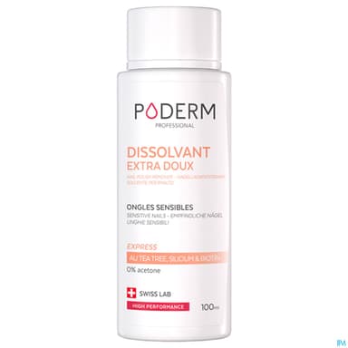 Poderm Professionnal Color Care Dissolvant Extra Doux 100ml