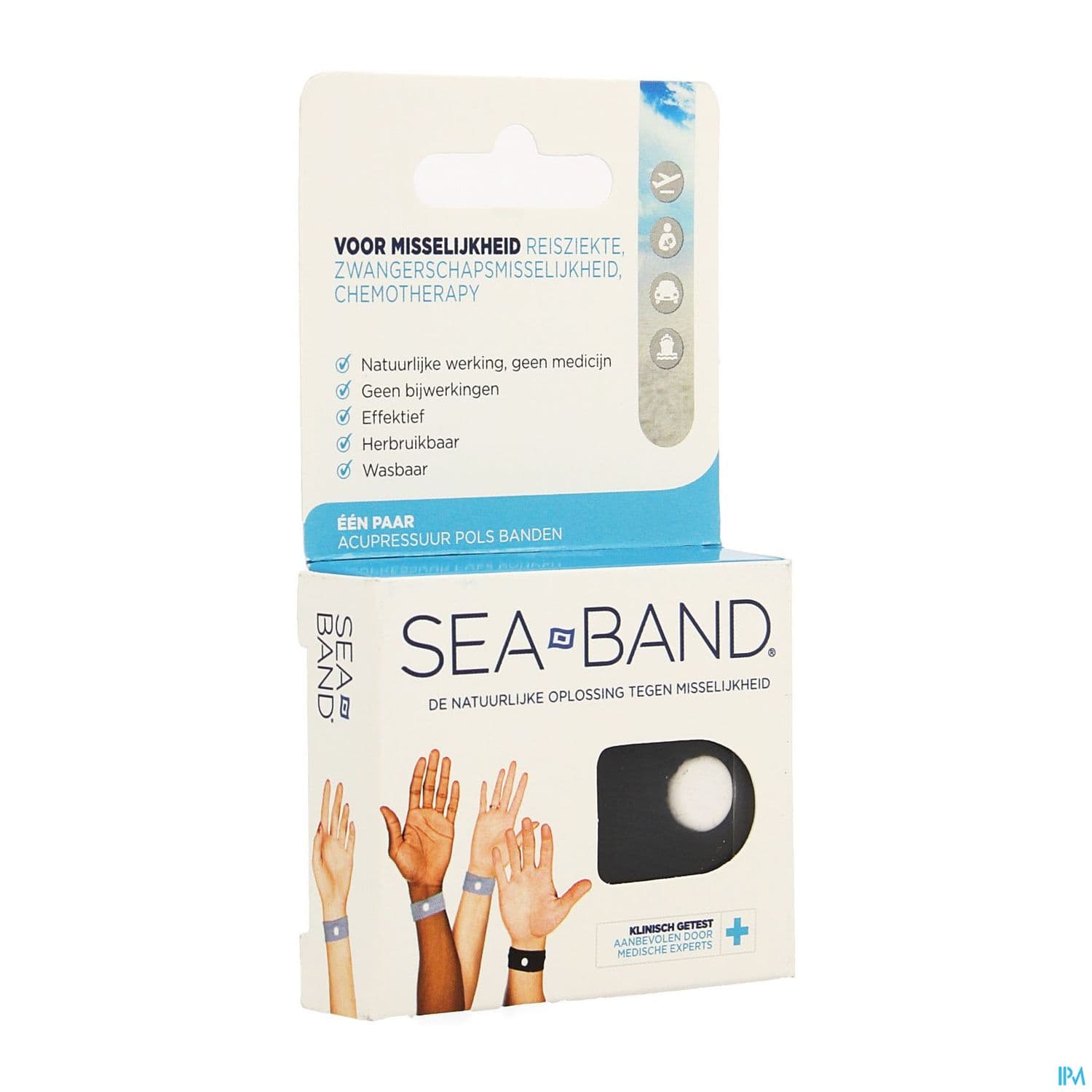 SEA-BAND BRACEL NAUS ADULTE NOIR 2